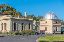 Melbourne Observatory In Royal Botanic Gardens In Australia