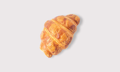 croissant on a white background