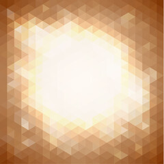 Wall Mural - Golden  geometric lights background