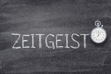 Wall Mural - zeitgeist word watch