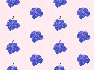 Poster - Bright color beautiful background. Tileable images from  colors and  herbs. Summer theme pattern.
