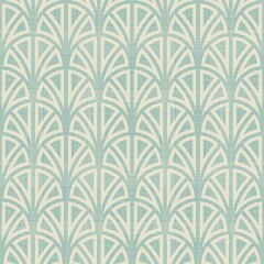 Poster - Seamless geometric pattern in art deco style. Retro style texture. Japanese motif. Vector illustration