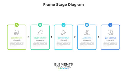 Wall Mural - Modern Infographic Template