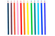© kosmos111 - Set of 12 colored pencils isolated on white background