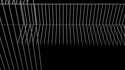 Wall Mural - Abstract Background Black And White Geometric Lines