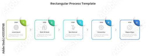 Fotografía Modern Infographic Options Template
