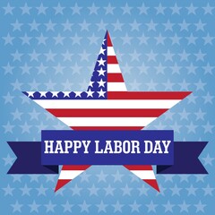 Poster - happy labor day