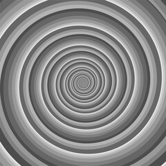 Wall Mural - spiral hipnotic optical illusion. hypnotizing swirl. trance sleep hypnotherapy. simple graphic vecto