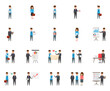 © Vectors Market - Flat Icons of 20 Business Characters
