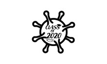 Graduate Cap 2020 Vector Design