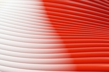 Poster - Abstract wave background. 3d rendering - illustration.