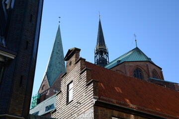 Sticker - Marienkirche in Luebeck