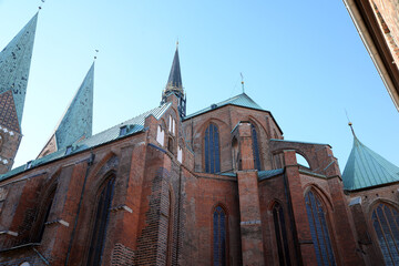 Sticker - Marienkirche in Luebeck