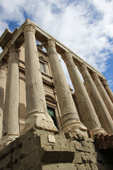 Poster - Rome.Temple of Antoninus and Faustina.