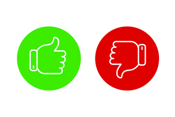 Fototapete - Like icon vector illustration isolated on white
