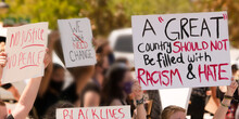 Demonstration In Temecula, California On June 3, 2020 To Protest The Killings Of Many African Americans By Police 