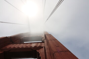 golden gate bridge fog