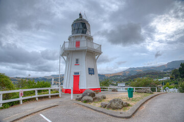 Sticker - Lighthouse at Akaroa, New Zealand