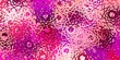 © Guskova - Light Pink vector background with random forms.