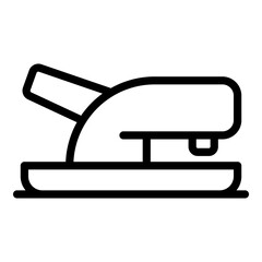 Poster - School hole punch icon. Outline school hole punch vector icon for web design isolated on white background
