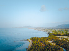 Ariel View Of Hon Do Island Or Red Island In Ninh Thuan Province, Vietnam