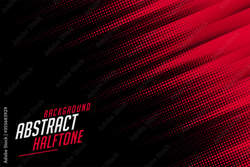 abstract halftone lines in red and black color Stock Vector | Adobe Stock