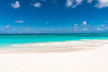 island of Anguilla in the Caribbean sea