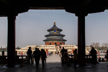 Beijing, 02/21/2019. The Temple Of Heaven Was The Most Important Temple In The City In The Imperial Era. During The Ming (1368-1644 AD) And Qing (1644-1911 AD) Dynasties, Every Winter Solstice, The Em