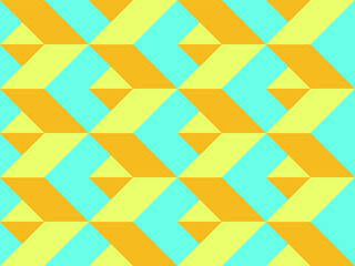 Poster - image without seams. beautiful pattern on a summer theme. pattern consisting of holes and isometry. 