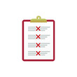 © murat - clipboard with checklist