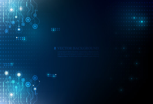 vector cyber technology background.futuris cyber netwrok.