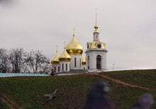 Cathedral Of The Assumption Of The Blessed Virgin Mary In The Dmitrov Kremlin.