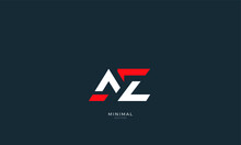 Alphabet Letter Icon Logo AZ