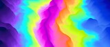 Fototapeta Tęcza - Color explosion. Paint splash. Abstact wallpaper. Multicolor glow. Neon. Fractal. Digital art. Fairy. Futuristic. Surreal texture. 3d illustration. Magical. Imagination. Creative.