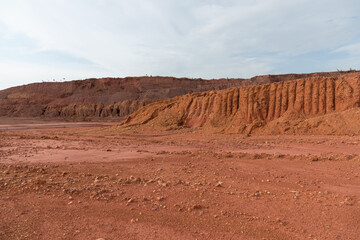 Wall Mural - Outdoor dirt mound site landscape