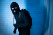 © Prostock-studio - Sneaky robber ready to steal something at home