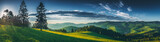Fototapeta Do pokoju - Panorama na Pieniny z Wysokiego Wierchu
