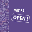 © aquamarine_paint - Reopen Street food trading Pizza shop Fast food