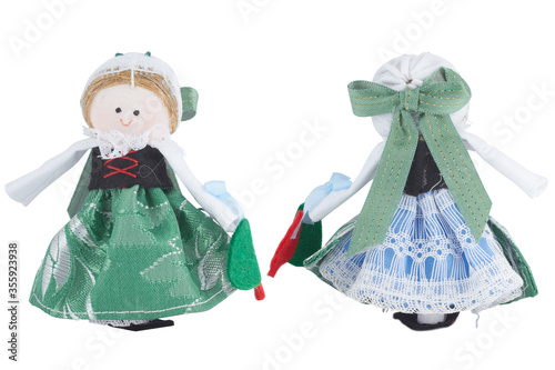 traje muñeca de trapo