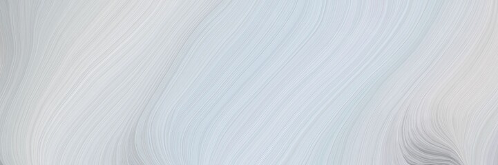 Aufkleber - soft creative waves graphic with modern curvy waves background design with light gray, ash gray and dark gray color