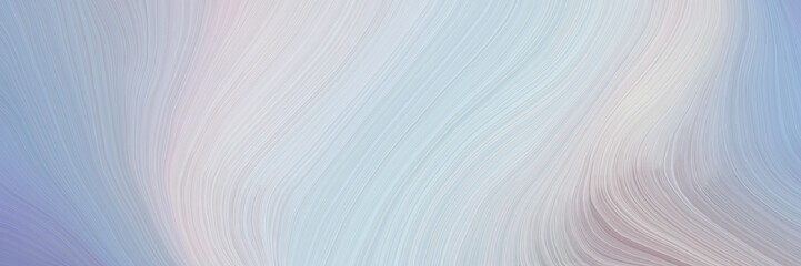 Poster - soft background graphic with elegant curvy swirl waves background design with light gray, dark gray and ash gray color