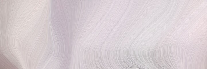 Poster - soft artistic art design graphic with curvy background illustration with light gray, ash gray and rosy brown color