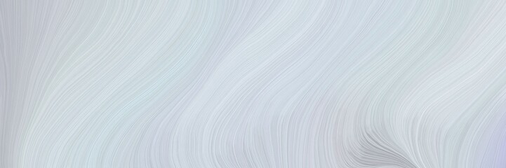 Poster - soft background graphic with abstract waves illustration with light gray, lavender and dark gray color