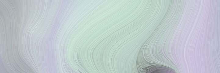 Aufkleber - soft artistic art design graphic with curvy background illustration with pastel blue, silver and gray gray color