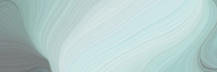 Aufkleber - soft background graphic with abstract waves design with light gray, gray gray and light slate gray color