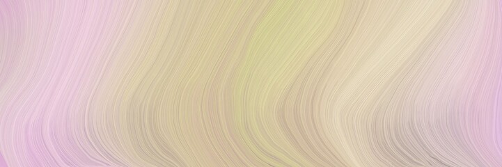 Aufkleber - soft background graphic with modern soft swirl waves background design with pastel gray, pastel pink and tan color