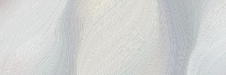 Aufkleber - soft artistic art design graphic with smooth swirl waves background illustration with light gray, dark gray and linen color