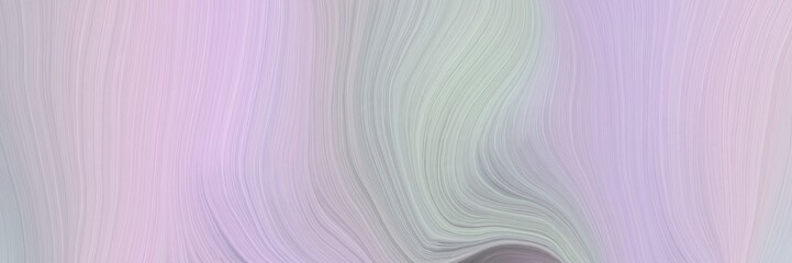 Aufkleber - soft background graphic with modern soft curvy waves background design with thistle, dark gray and gray gray color
