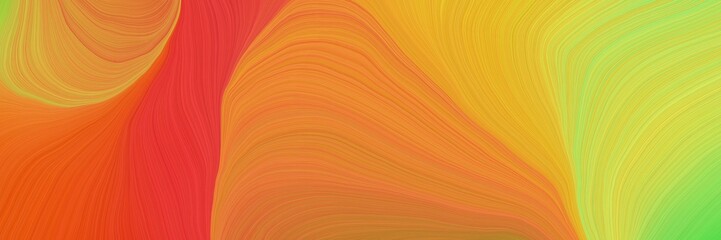 Poster - colorful vibrant artistic art design graphic with curvy background illustration with bronze, dark khaki and crimson color