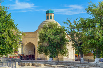 Wall Mural - Toki Sarrafon traditional bazaar in the historical center, Bukhara, Uzbekistan